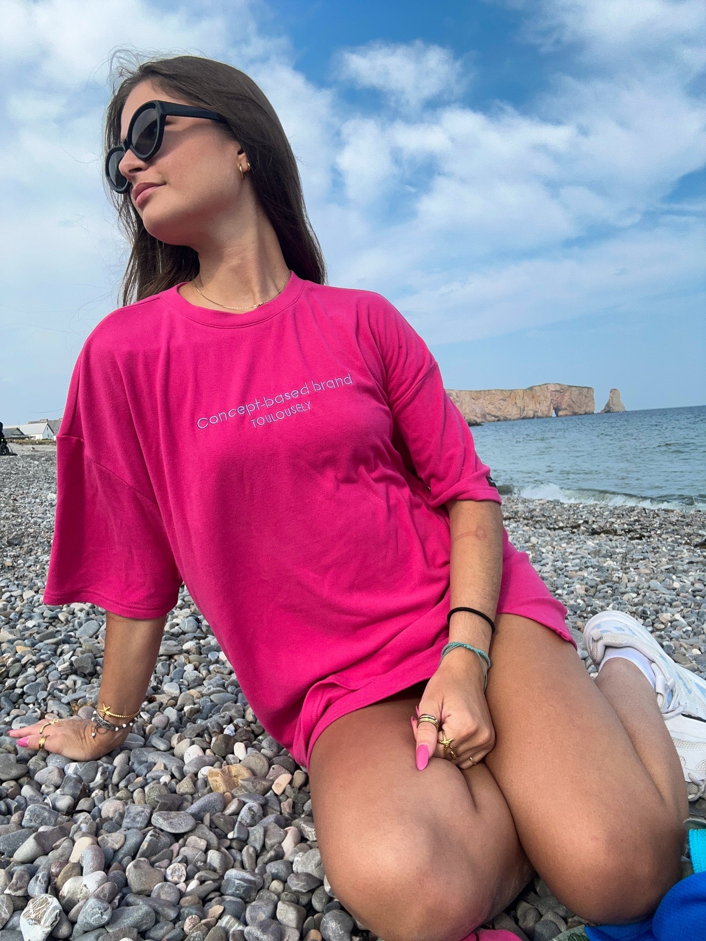 FUSHIA SOFT T-SHIRTS - HUG