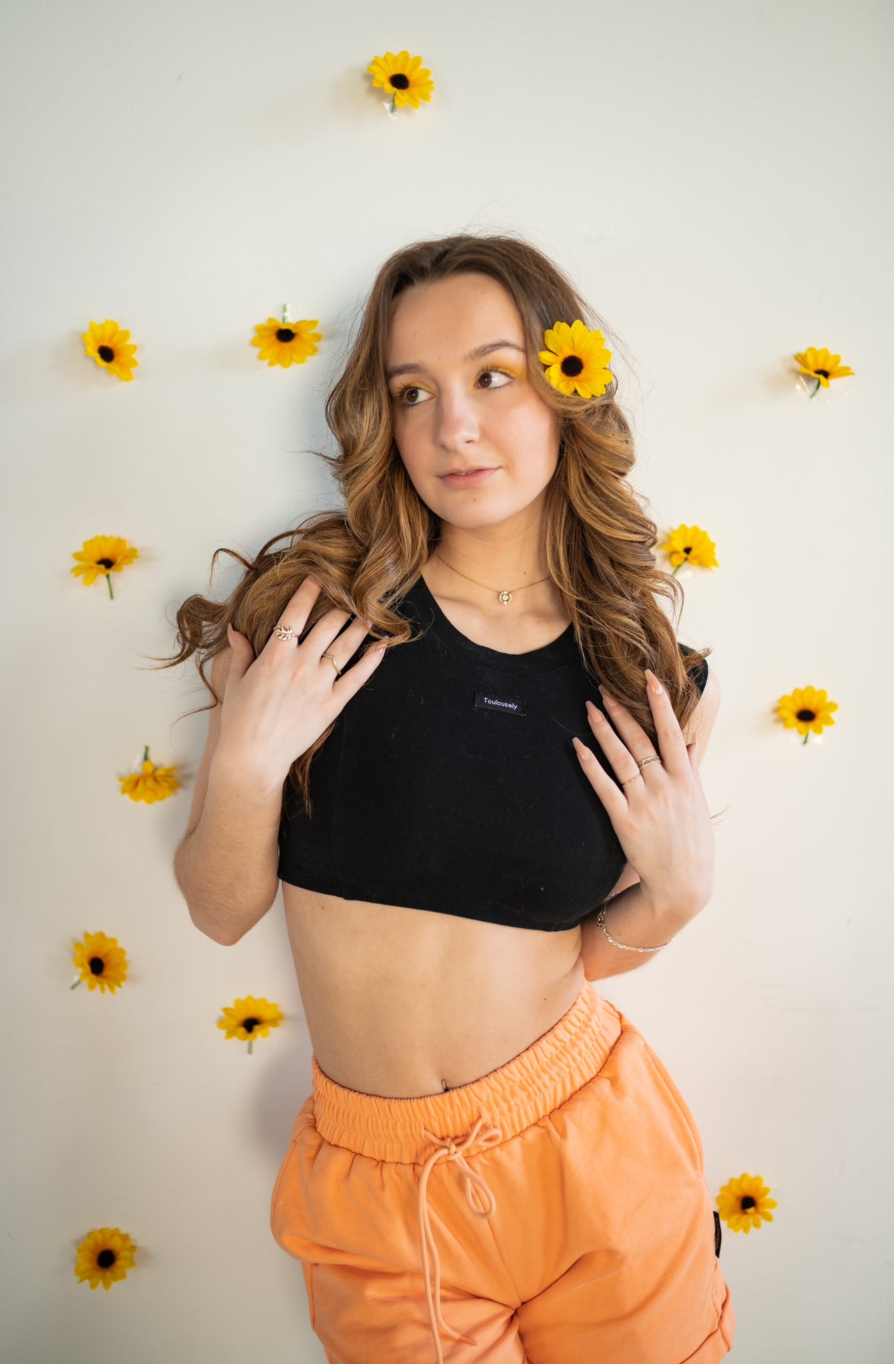 CROP TOPS MANCHES COURTES (TEE)