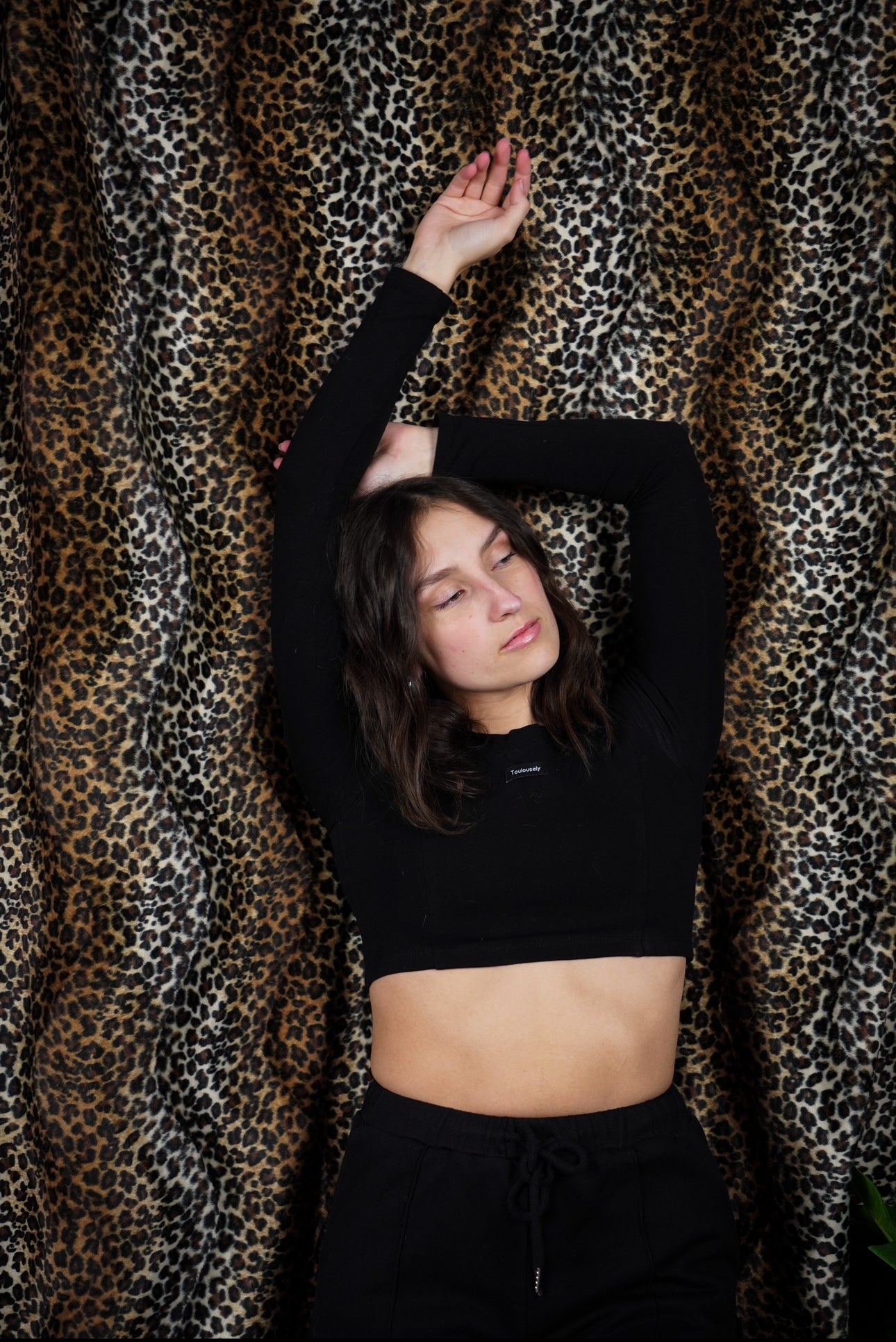 CROP TOPS MANCHES LONGUES