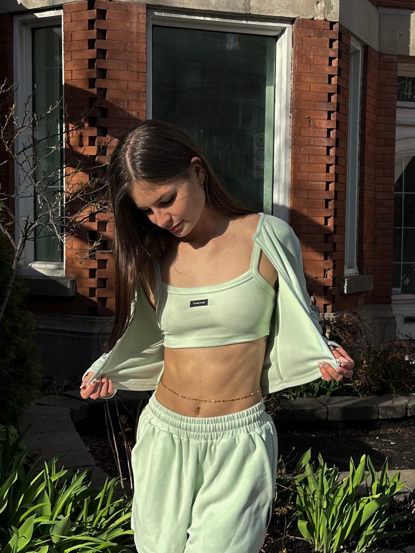 CAMISOLE DOUCE MENTHE - HUG