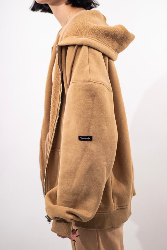 BEIGE OVERSIZED JACKET - DARING