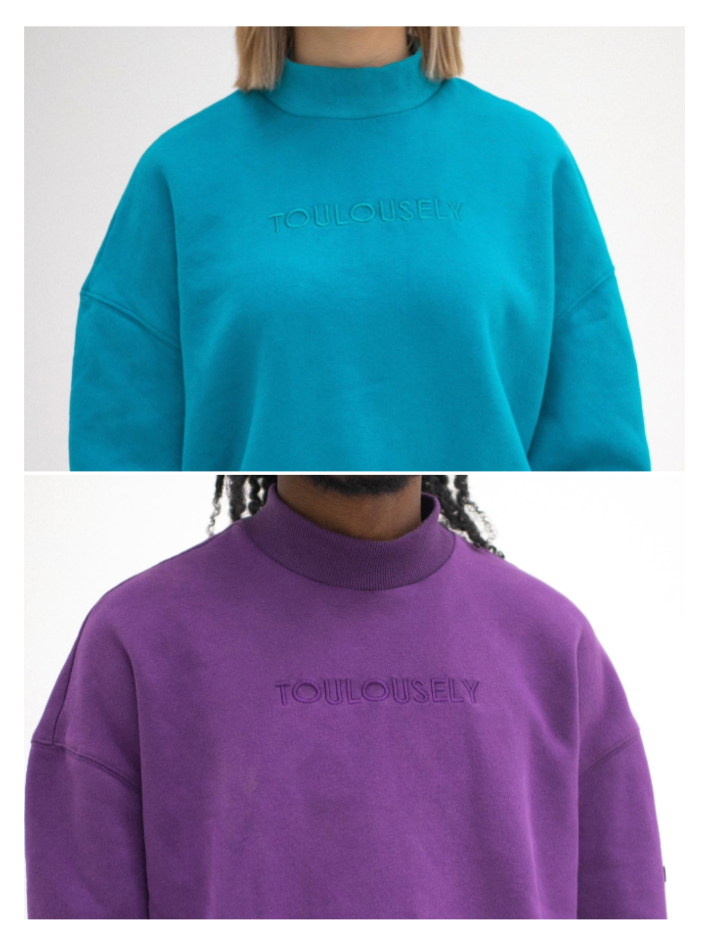 Ensemble de 2 Neck Sweatshirts (Valeur de 97.98$)