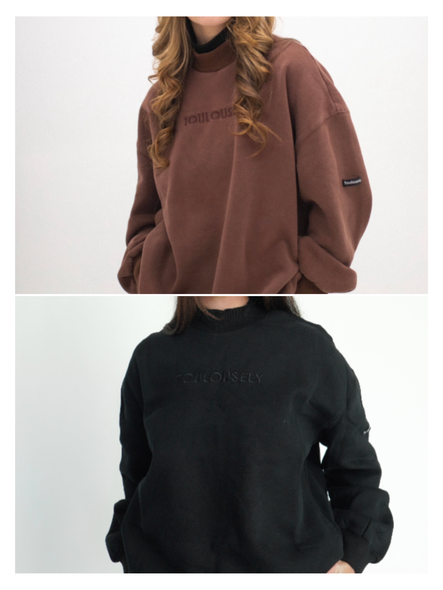 Ensemble de 2 Neck Sweatshirts (Valeur de 97.98$)