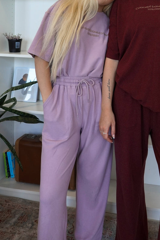 LAVENDER SOFT PANTS - HUG