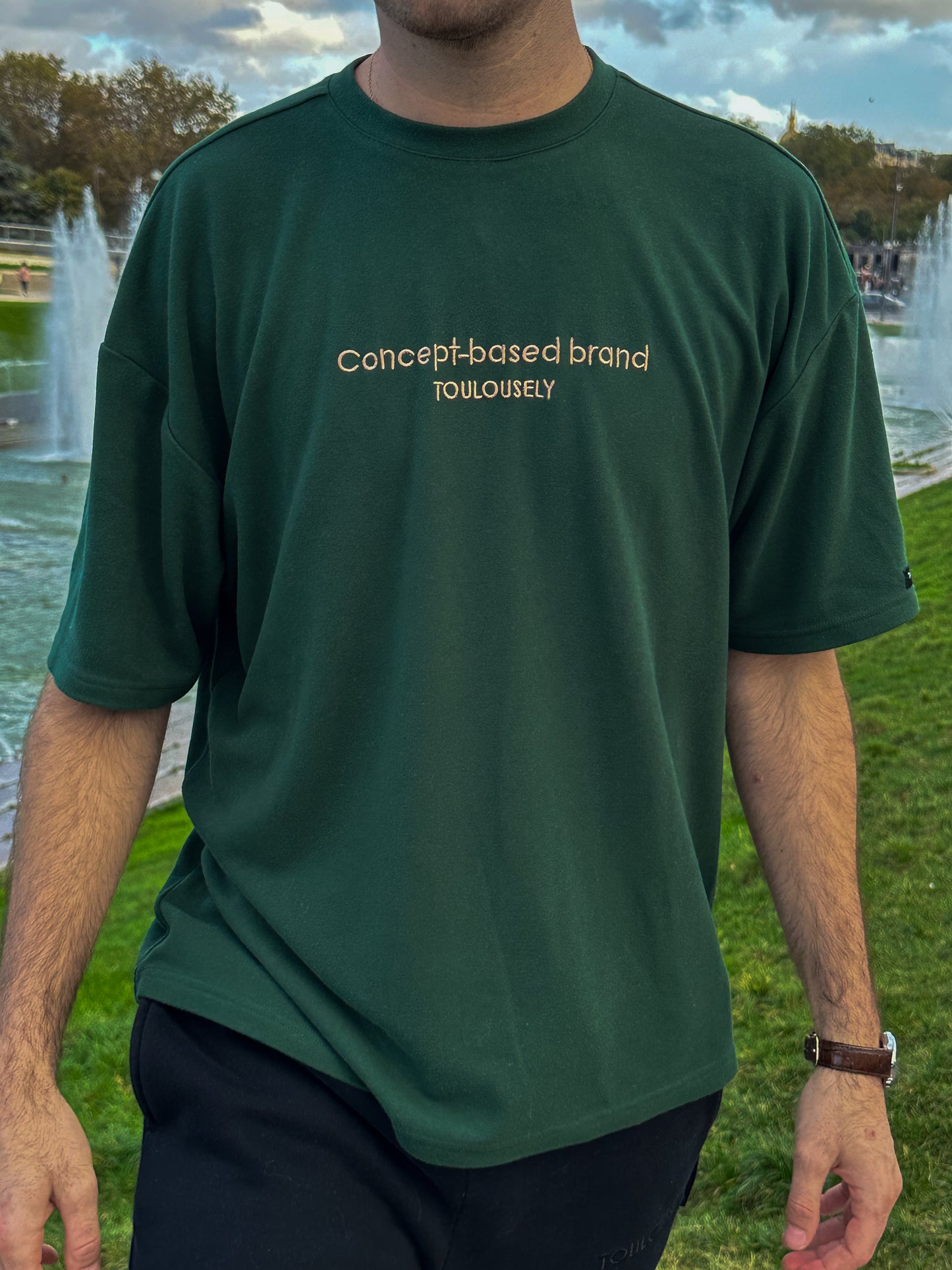 VERT FORÊT T-SHIRTS DOUX