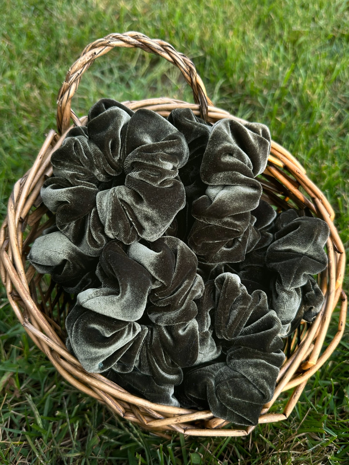 SCRUNCHIES KAKI - COUSUS PAR CHLOÉ