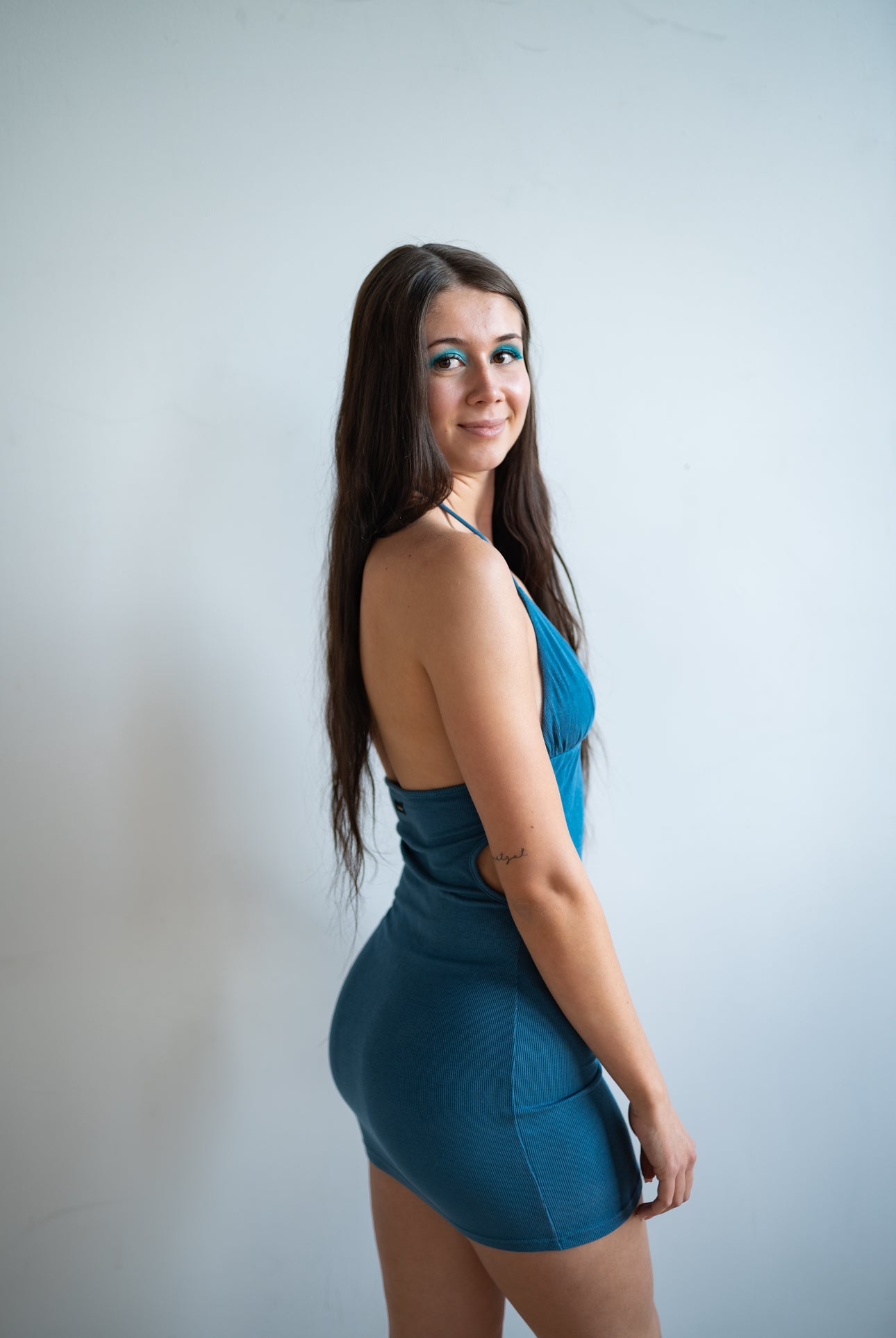 BLUE DRESS (Opened back) - TRIP