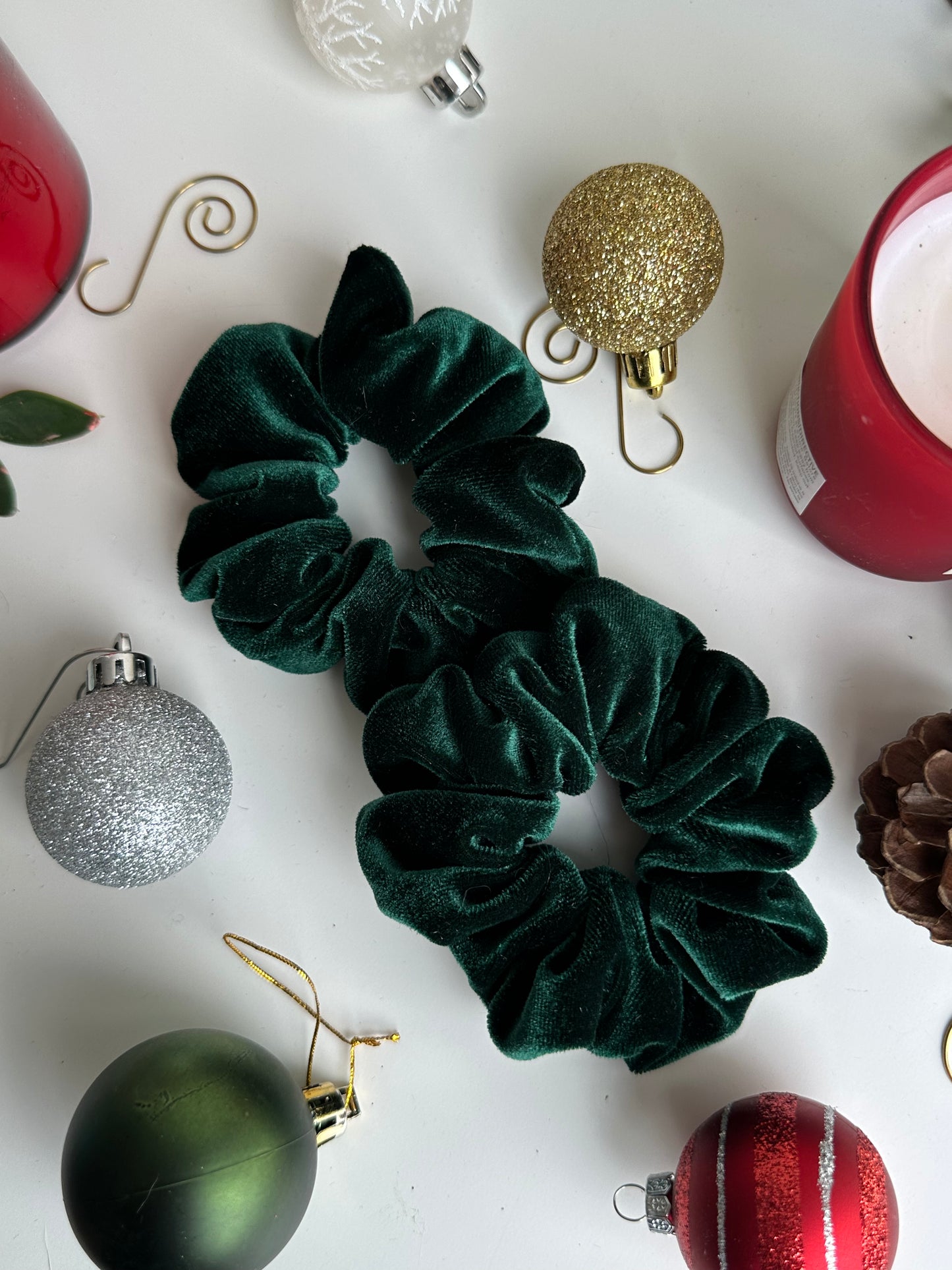 SCRUNCHIES VERT - COUSUS PAR CHLOÉ