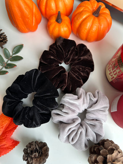 SCRUNCHIES NEUTRES FAITS À LA MAIN - COUSUS PAR CHLOÉ