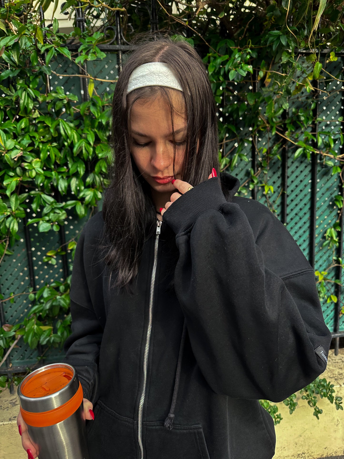 BLACK OVERSIZED JACKET - DARING