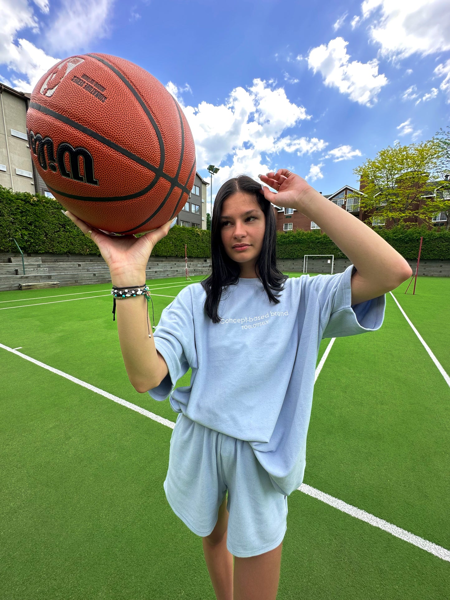 BLEU T-SHIRTS DOUX