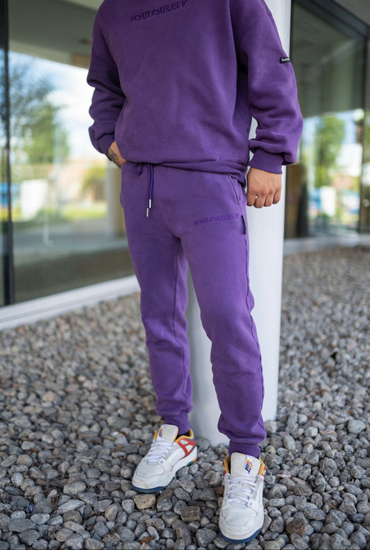 PURPLE JOGGERS