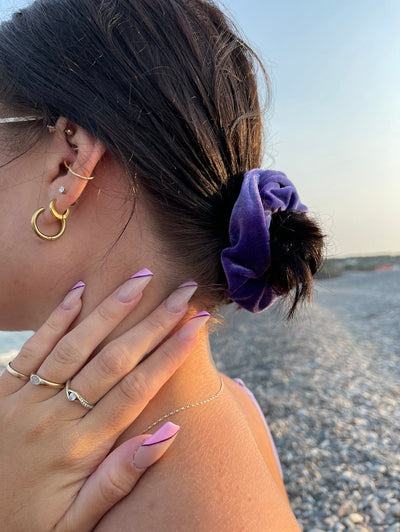 SCRUNCHIES D'ÉTÉ FAITS À LA MAIN - COUSUS PAR CHLOÉ