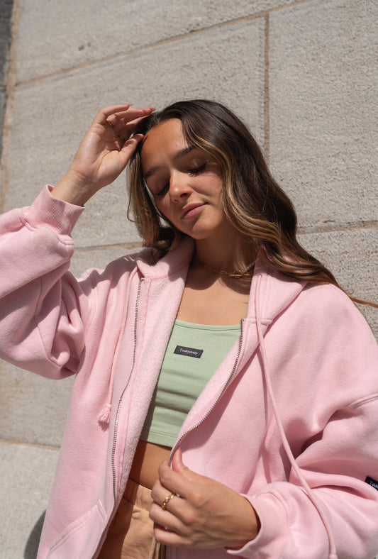 PINK OVERSIZED JACKET - DARING