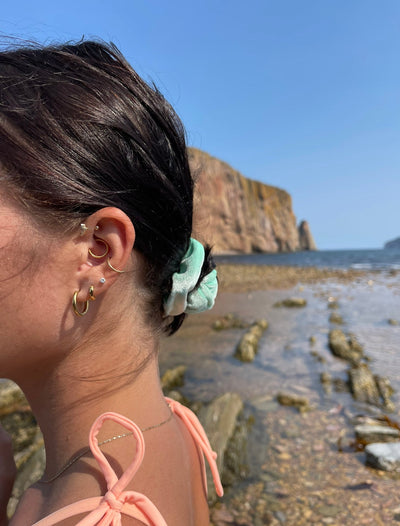 SCRUNCHIES D'ÉTÉ FAITS À LA MAIN - COUSUS PAR CHLOÉ