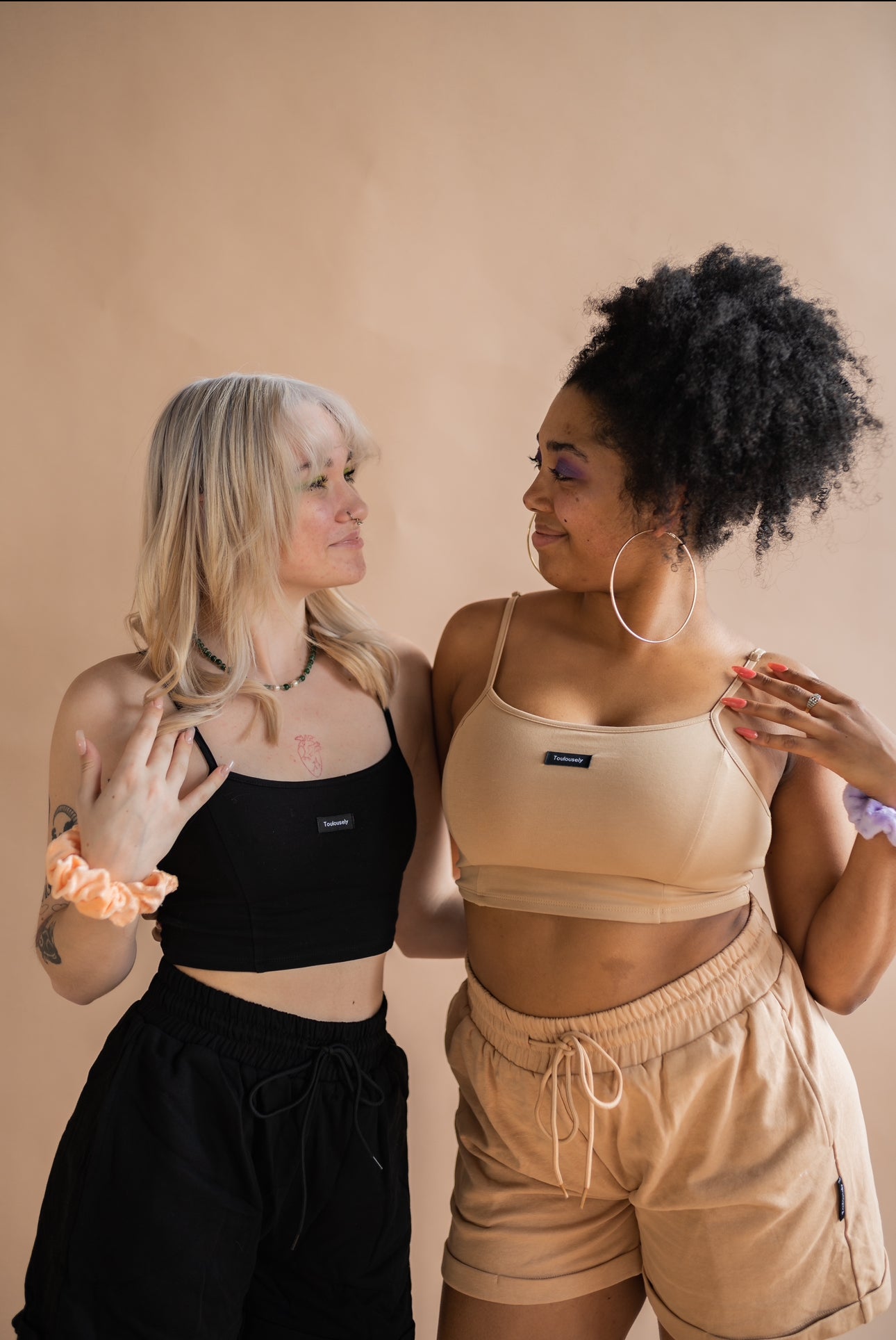 NOIR CAMI CROP TOP