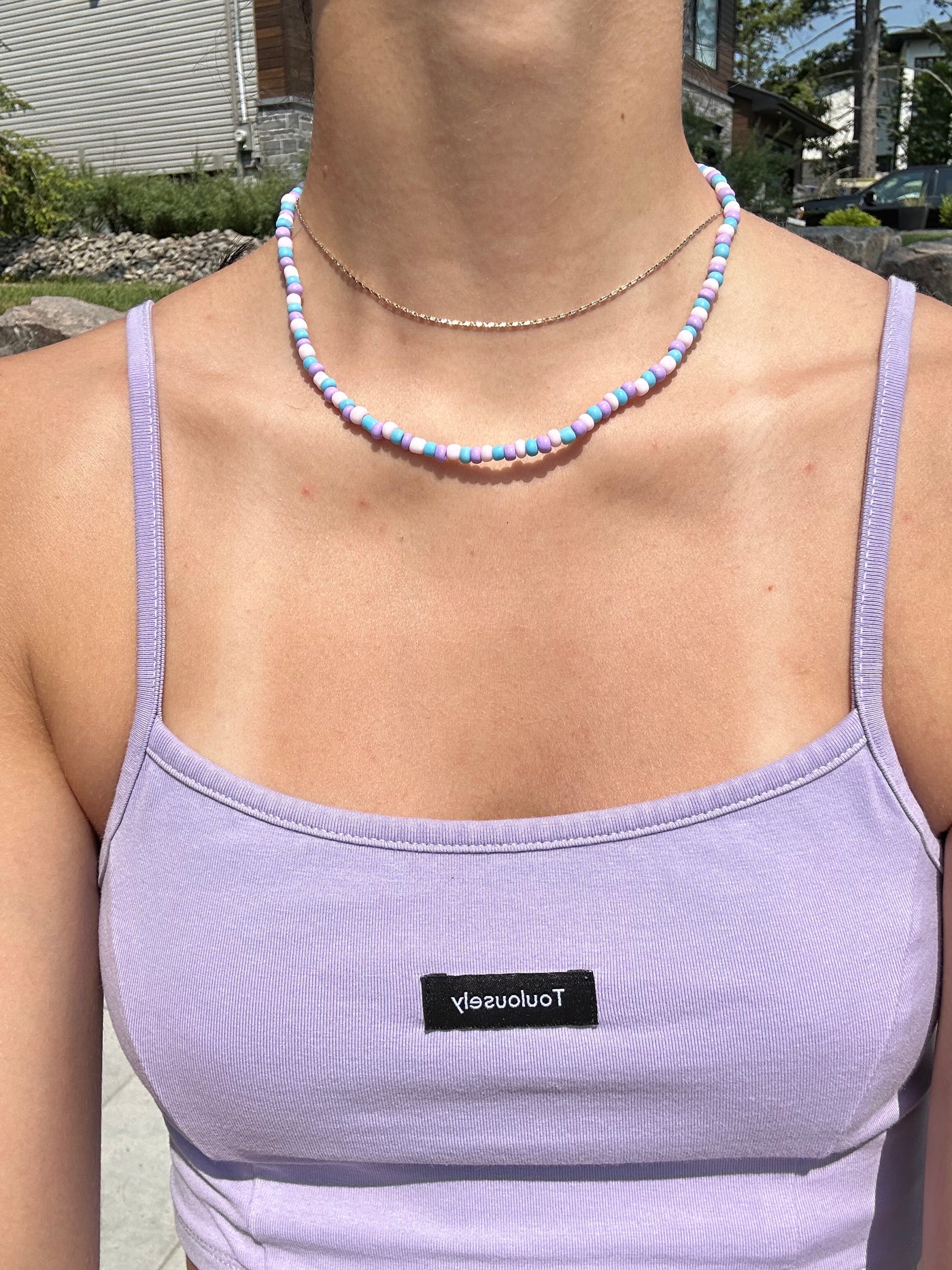Colliers colorés - FAITS PAR CHLOÉ