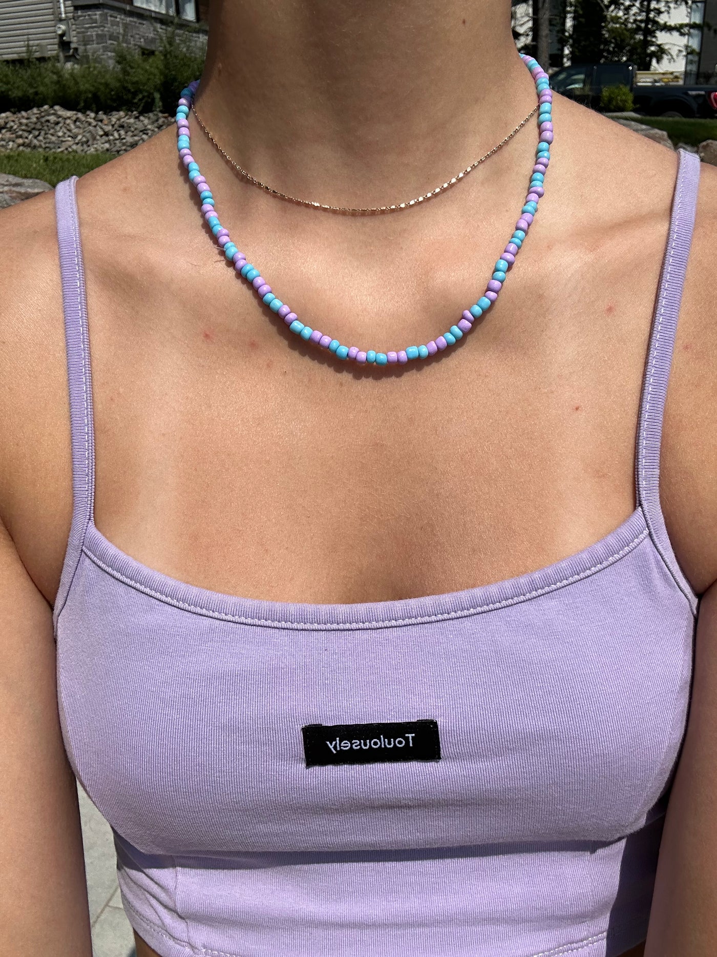 Colliers colorés - FAITS PAR CHLOÉ