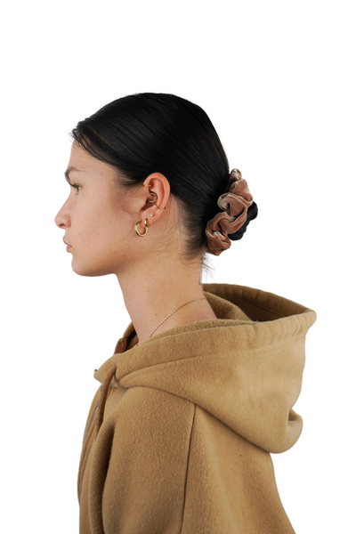 SCRUNCHIES NEUTRES FAITS À LA MAIN - COUSUS PAR CHLOÉ