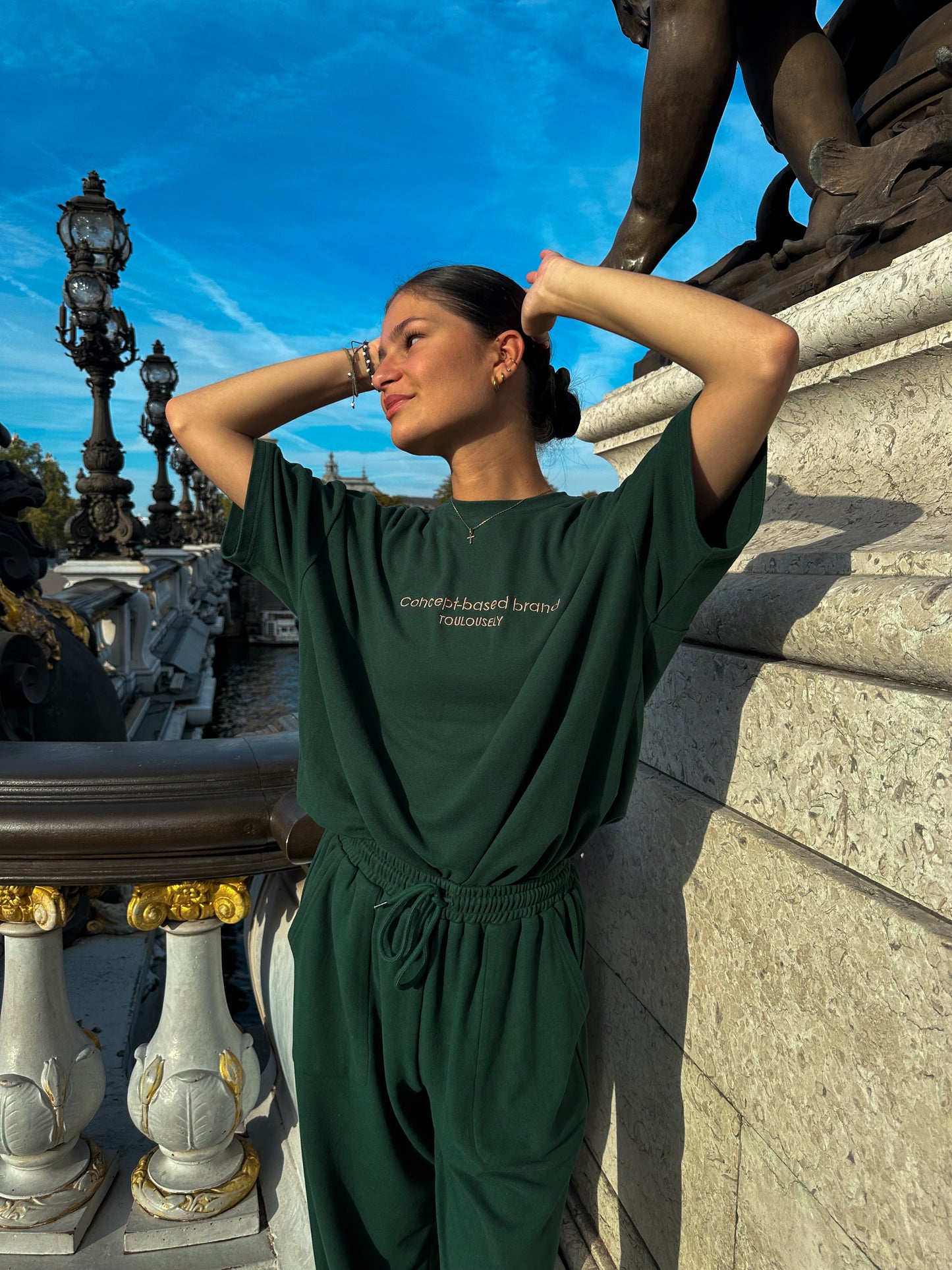 VERT FORÊT T-SHIRTS DOUX