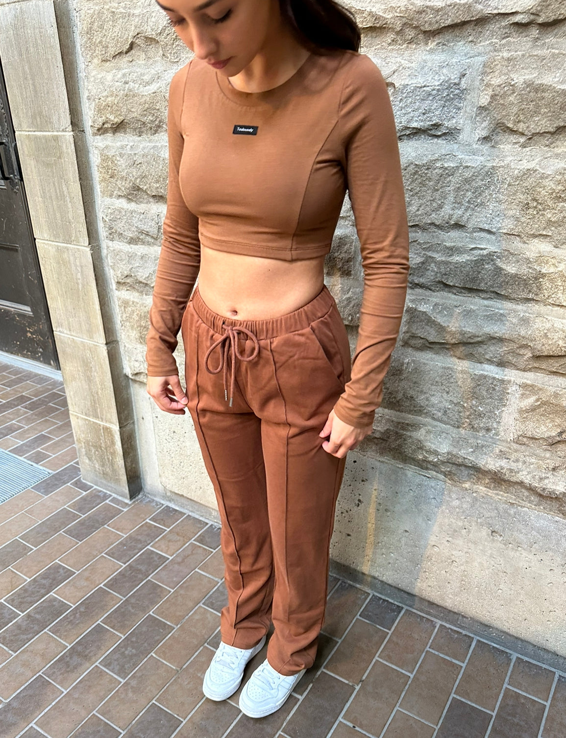 LONG SLEEVE CROP TOP - DARING