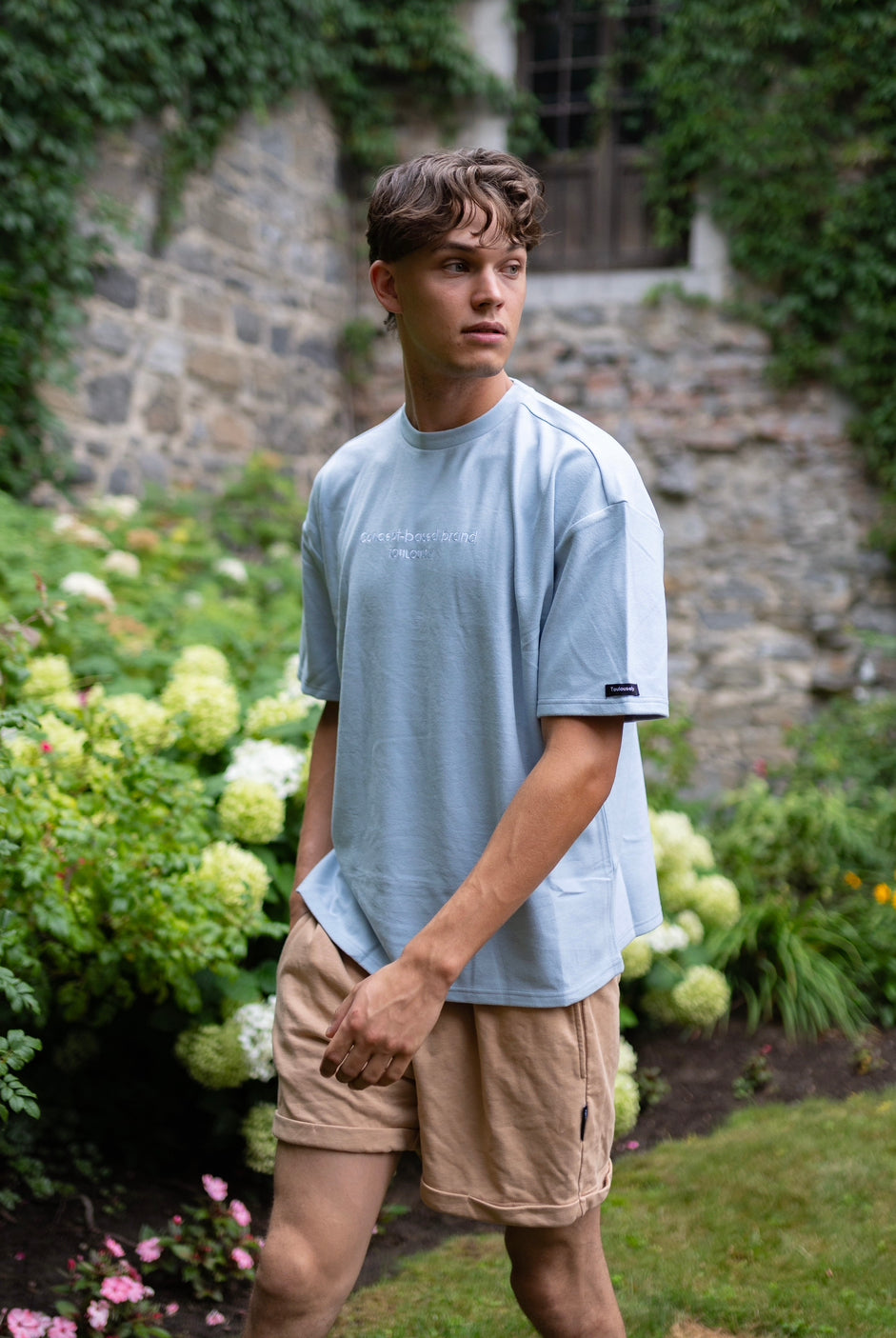 BLEU T-SHIRTS DOUX