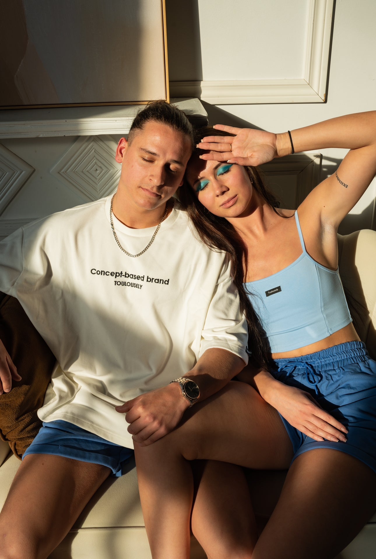 BLEU SHORTS - SIMPLICITY