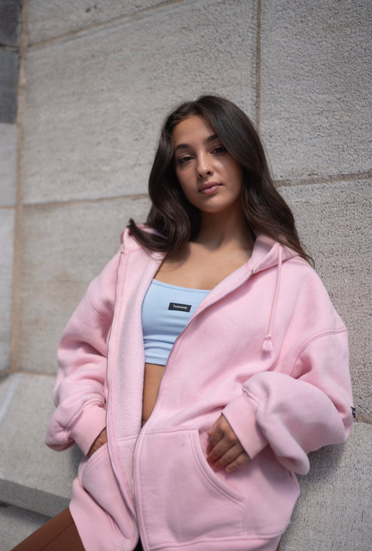 PINK OVERSIZED JACKET - DARING