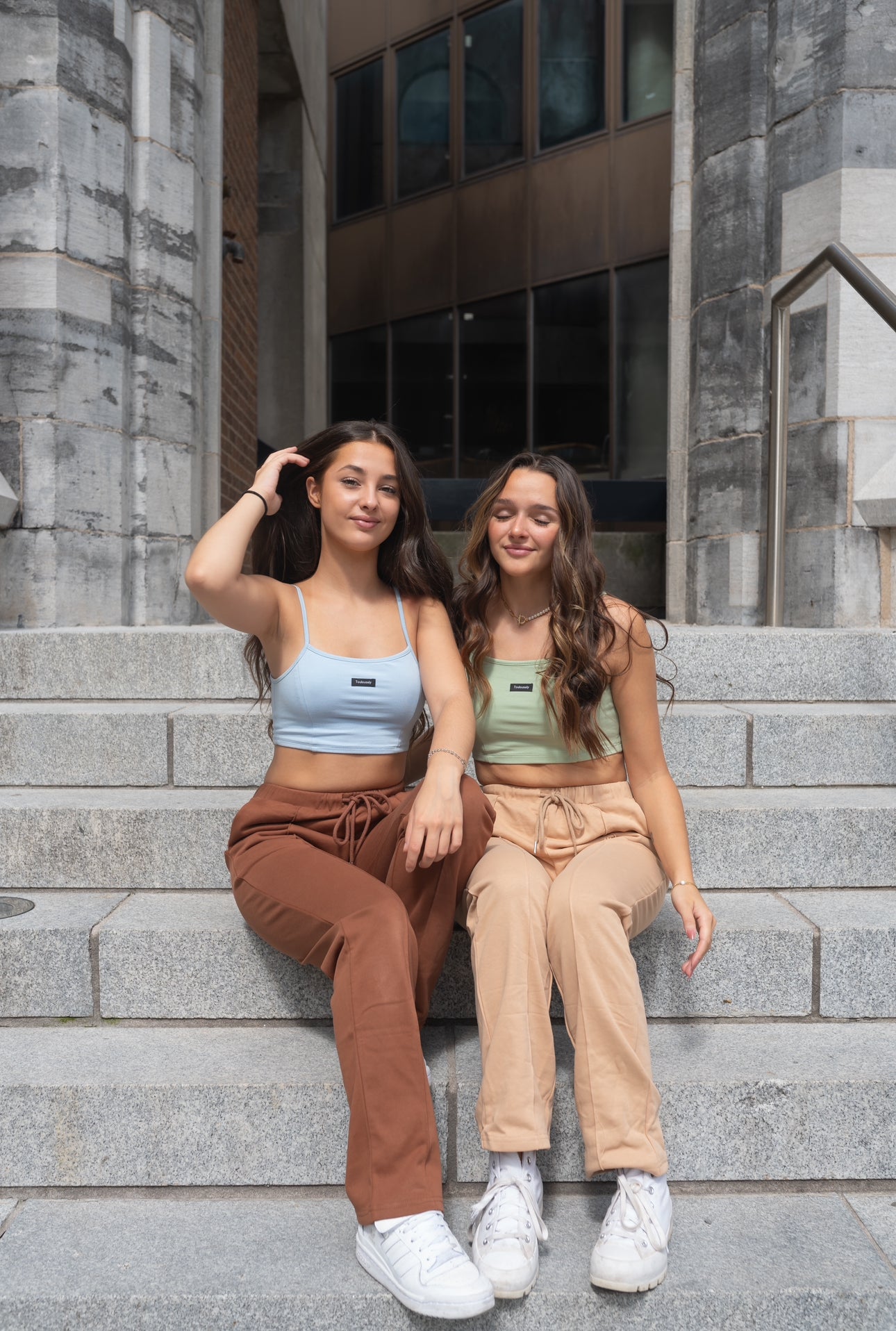 BLEU BÉBÉ CAMI CROP TOP