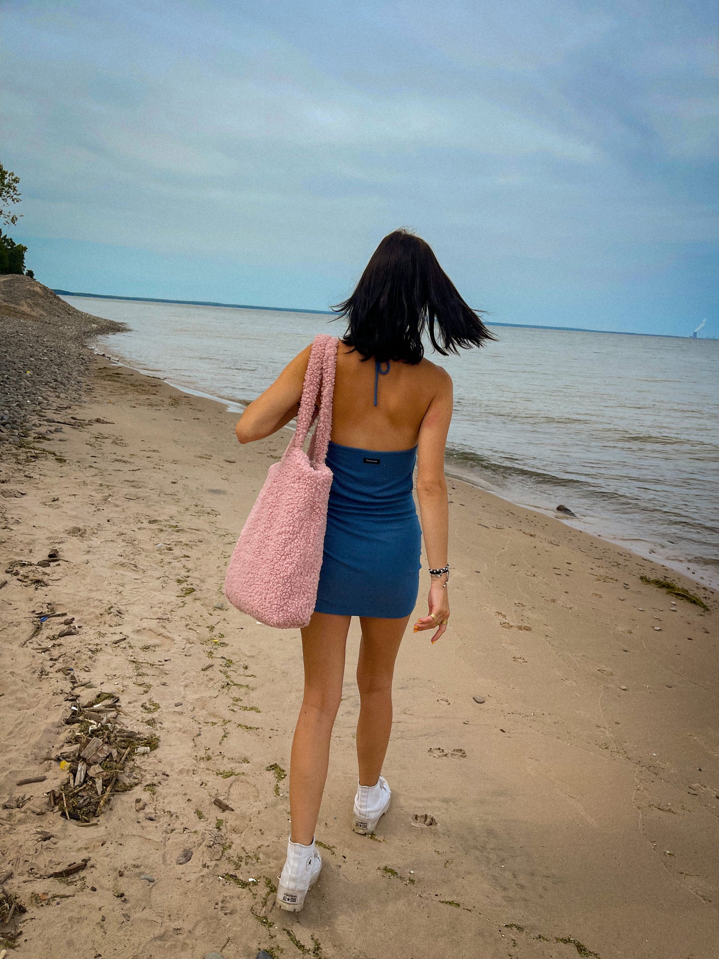 BLUE DRESS (Opened back) - TRIP