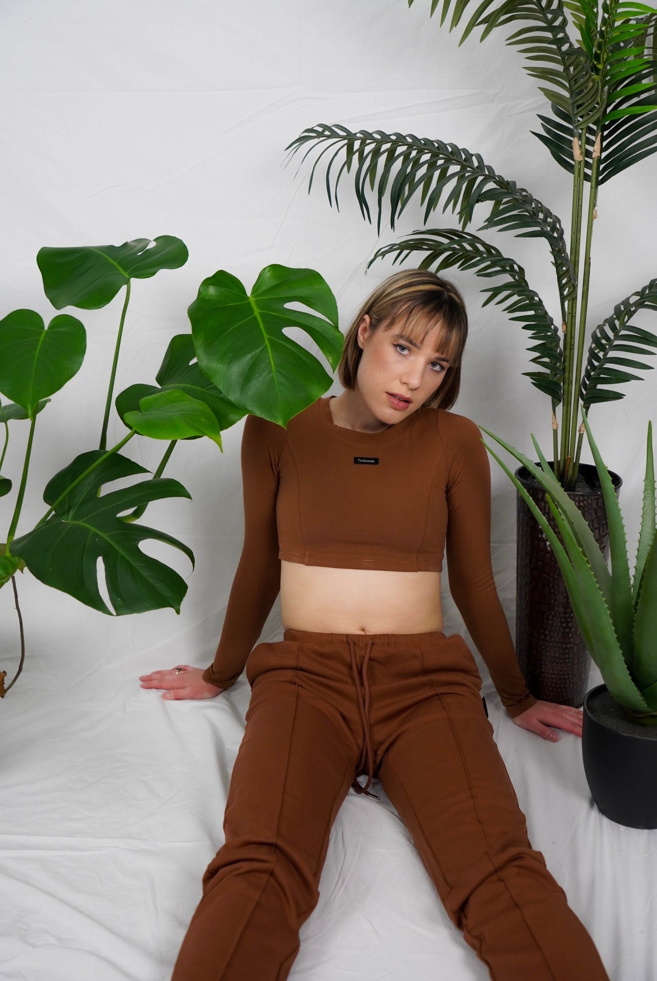 LONG SLEEVE CROP TOP - DARING