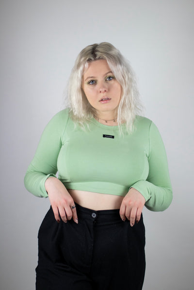 LONG SLEEVE CROP TOP - DARING