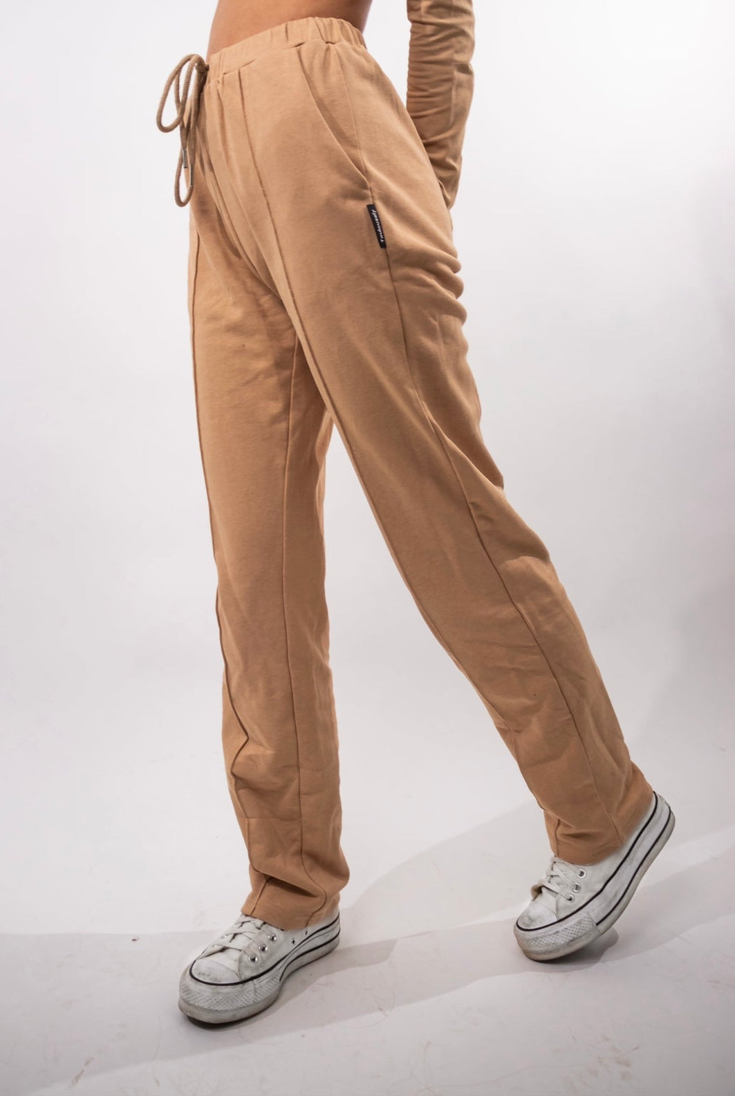 BEIGE PANTALONS DROITS - DARING