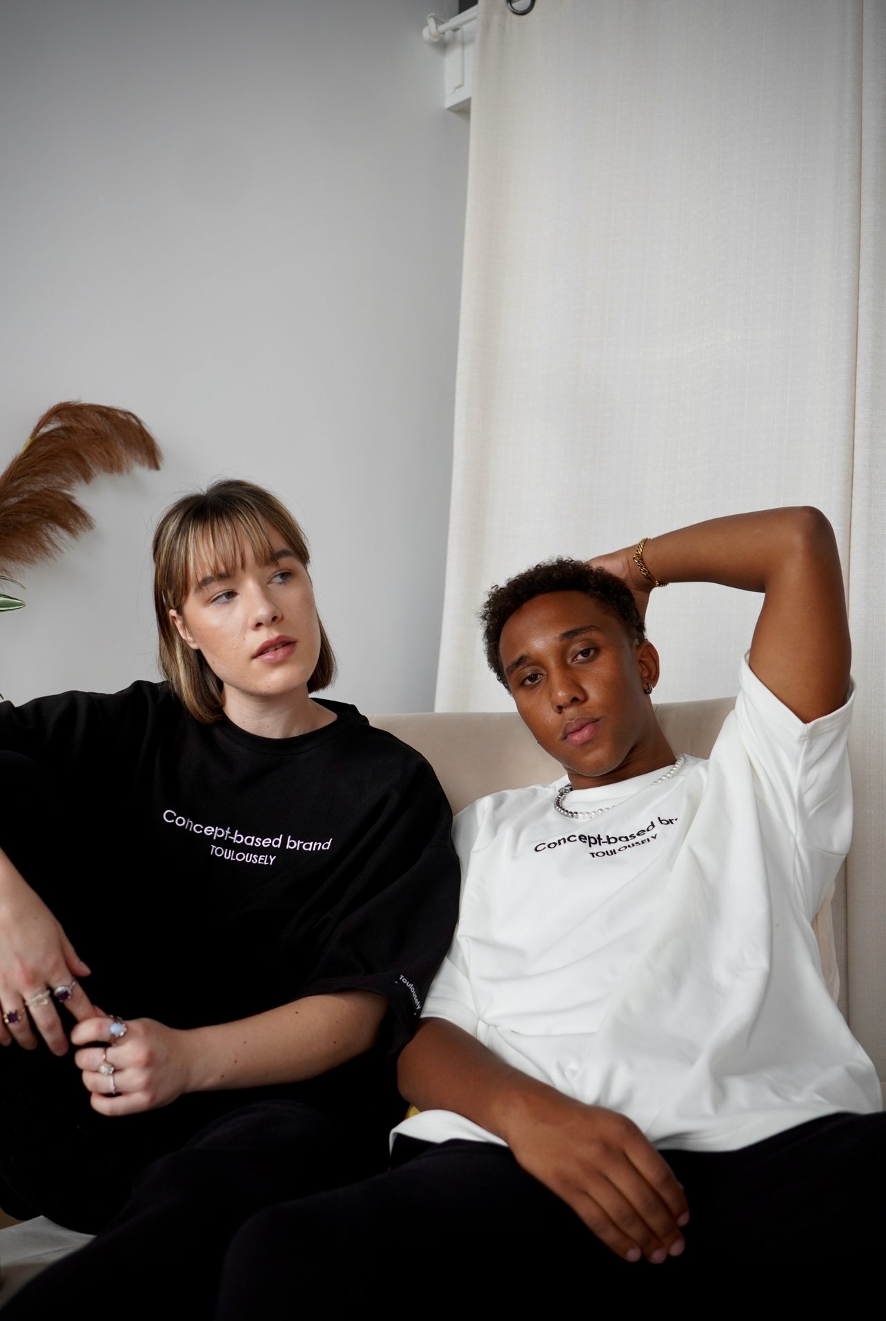 NOIR T-SHIRTS DOUX