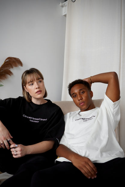 NOIR T-SHIRTS DOUX