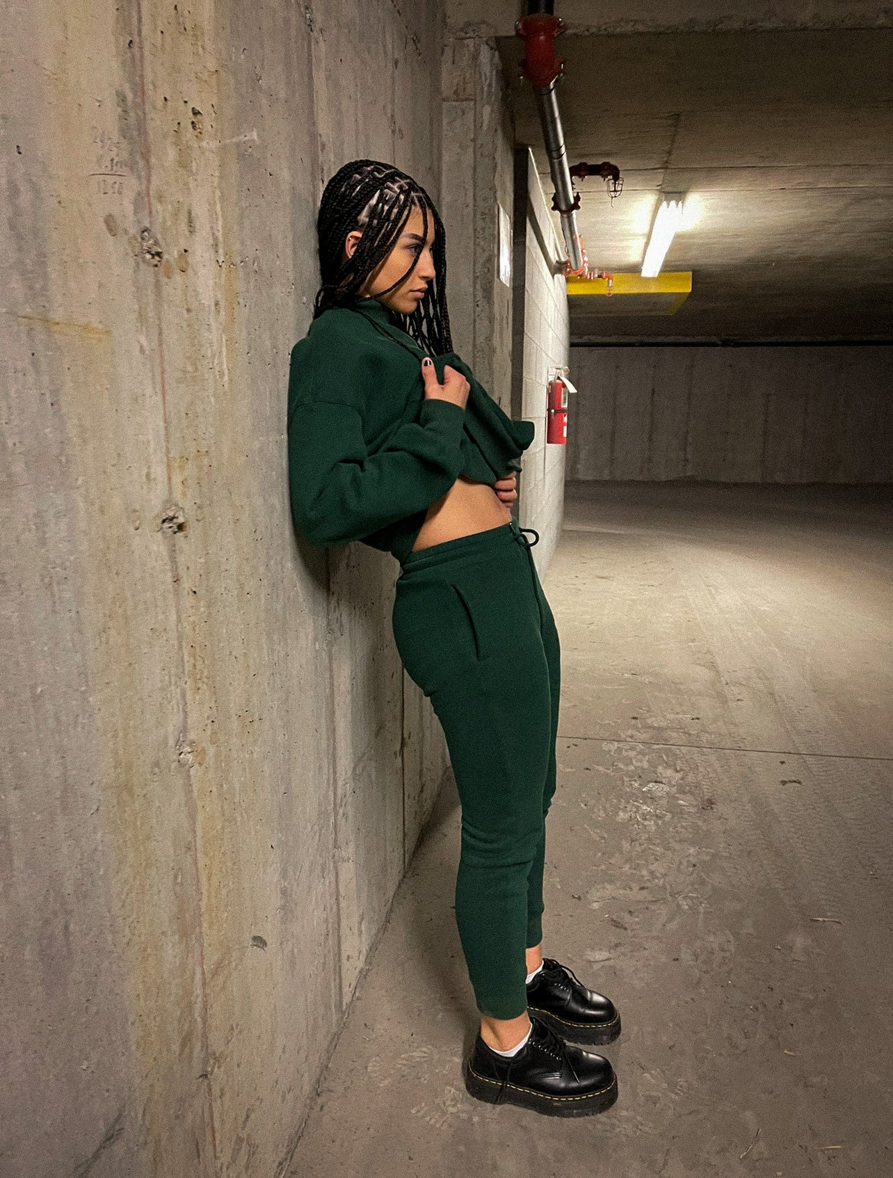 FOREST GREEN JOGGERS