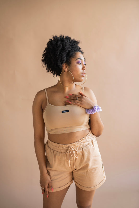 BEIGE SHORTS - SIMPLICITY