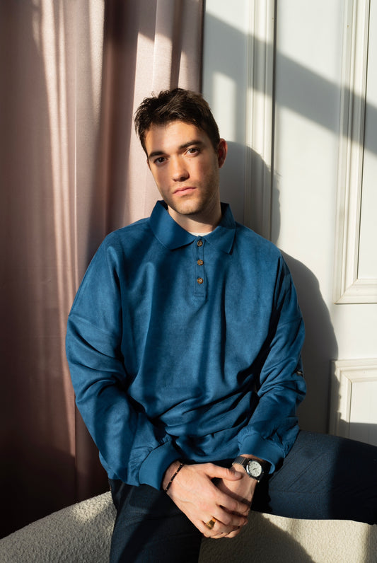 BLUE POLO SHIRT - TRIP