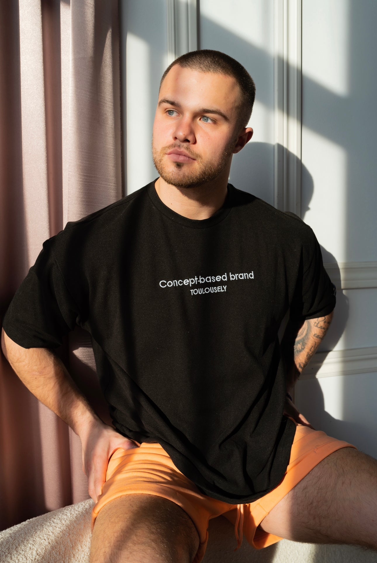 NOIR T-SHIRTS DOUX